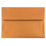 JAM Paper A8 Metallic Invitation Envelopes, 5.5 x 8.125, Stardream Copper, 25/Pack (9844)