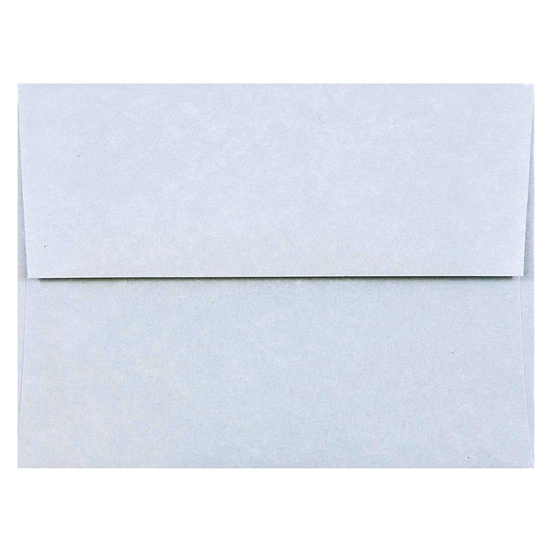 JAM Paper A2 Parchment Invitation Envelopes, 4.375 x 5.75, Blue Recycled, Bulk 1000/Carton (10197B)