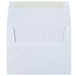 JAM Paper A2 Parchment Invitation Envelopes, 4.375 x 5.75, Blue Recycled, Bulk 1000/Carton (10197B)