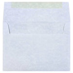 JAM Paper® A7 Parchment Invitation Envelopes, 5.25 x 7.25, Blue Recycled, 25/Pack (10379)