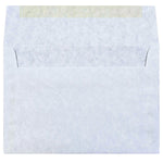 JAM Paper A8 Parchment Invitation Envelopes, 5.5 x 8.125, Blue Recycled, 25/Pack (10411)