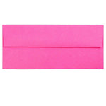 JAM Paper #10 Invitation Envelope, 4 1/8" x 9 1/2", Fuchsia Pink, 1000/Carton (15847B)