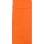JAM Paper #11 Policy Business Colored Envelopes, 4.5 x 10.375, Orange Recycled, Bulk 1000/Carton (3156394B)
