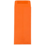 JAM Paper #11 Policy Business Colored Envelopes, 4.5 x 10.375, Orange Recycled, Bulk 1000/Carton (3156394B)