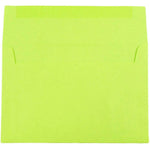 JAM Paper A8 Colored Invitation Envelopes, 5.5 x 8.125, Ultra Lime Green, Bulk 1000/Carton (15955B)