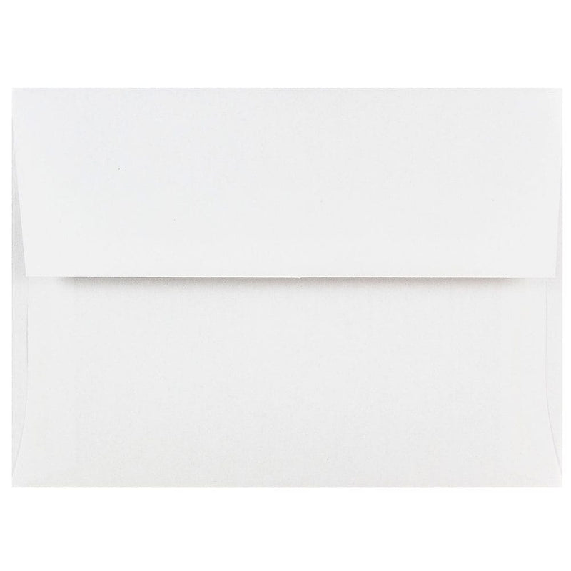JAM Paper A6 Invitation Envelope, 4 3/4" x 6 1/2", White, 1000/Pack (31820B)