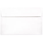 JAM Paper A9 Foil Lined Invitation Envelopes, 5.75 x 8.75, White with Red Foil, 25/Pack (76798)