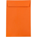 JAM Paper 6" x 9" Open End Catalog Colored Envelopes, Orange Recycled, 10/Pack (88129B)