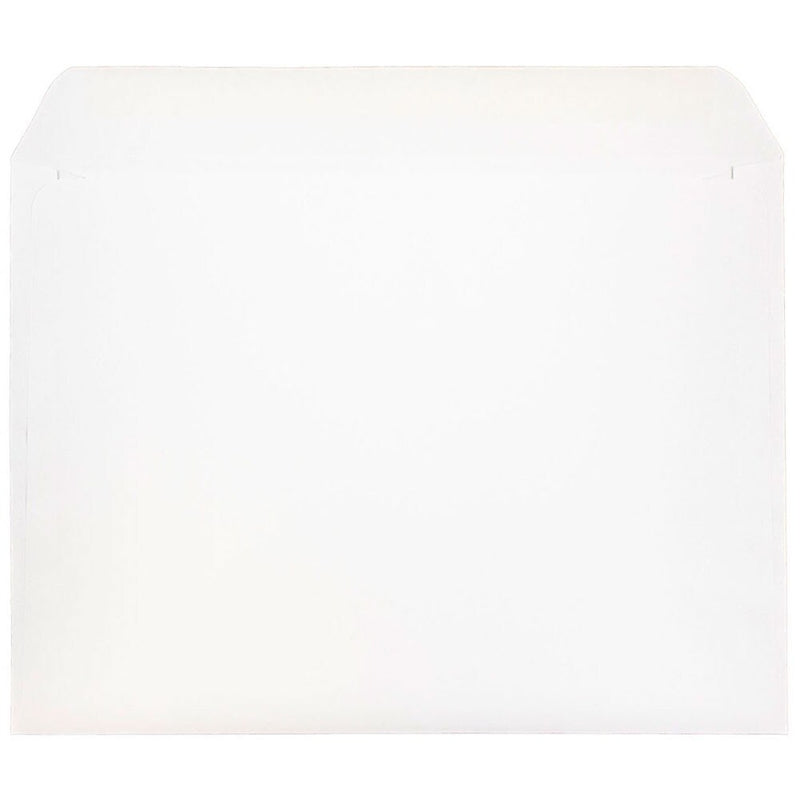 JAM Paper 9.5 x 12.625 Booklet Commercial Envelopes, White, Bulk 1000/Carton (953454C)