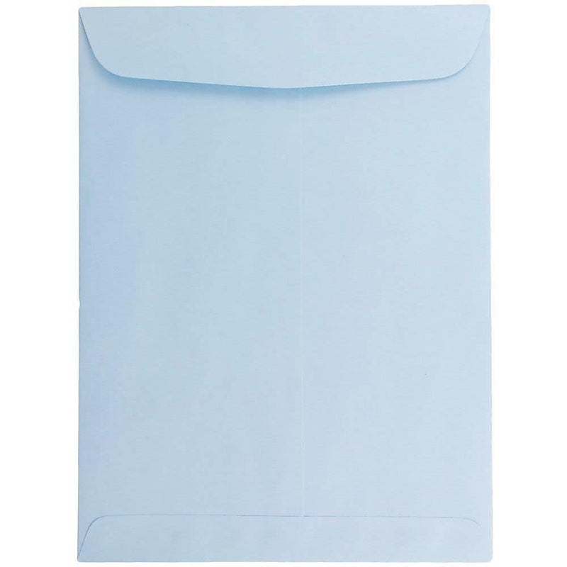 JAM Paper 6" x 9" Open End Catalog Envelopes, Baby Blue, 10/Pack (1285578B)