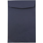 JAM Paper 6" x 9" Open End Catalog Envelopes, Navy Blue, 10/Pack (01287030C)