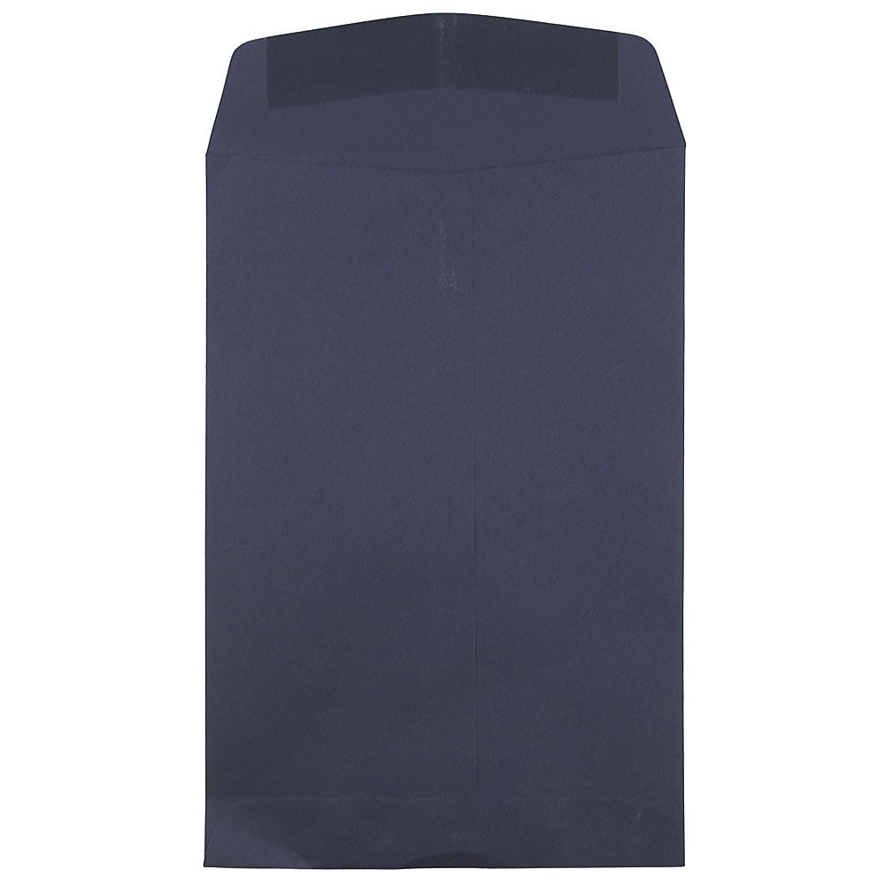 JAM Paper 6" x 9" Open End Catalog Envelopes, Navy Blue, 10/Pack (01287030C)