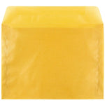 JAM Paper 9 x 12 Booklet Translucent Vellum Envelopes, Gold, 25/Pack (1592176)