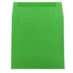JAM Paper 6.5 x 6.5 Square Colored Invitation Envelopes, Green Recycled, 25/Pack (2792279)