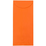 JAM Paper #12 Policy Business Colored Envelopes, 4.75 x 11, Orange Recycled, Bulk 1000/Carton (3156399B)