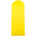 JAM Paper #12 Policy Business Colored Envelopes, 4.75 x 11, Yellow Recycled, Bulk 1000/Carton (3156400B)