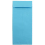 JAM Paper #12 Policy Business Colored Envelopes, 4.75 x 11, Blue Recycled, 25/Pack (3156401)