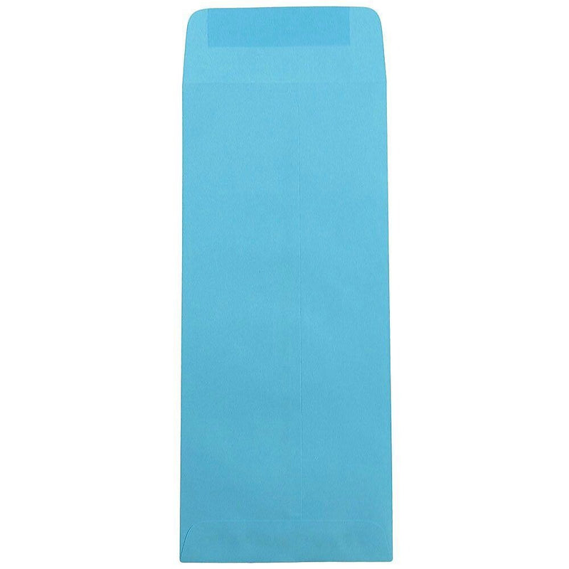 JAM Paper #12 Policy Business Colored Envelopes, 4.75 x 11, Blue Recycled, 25/Pack (3156401)