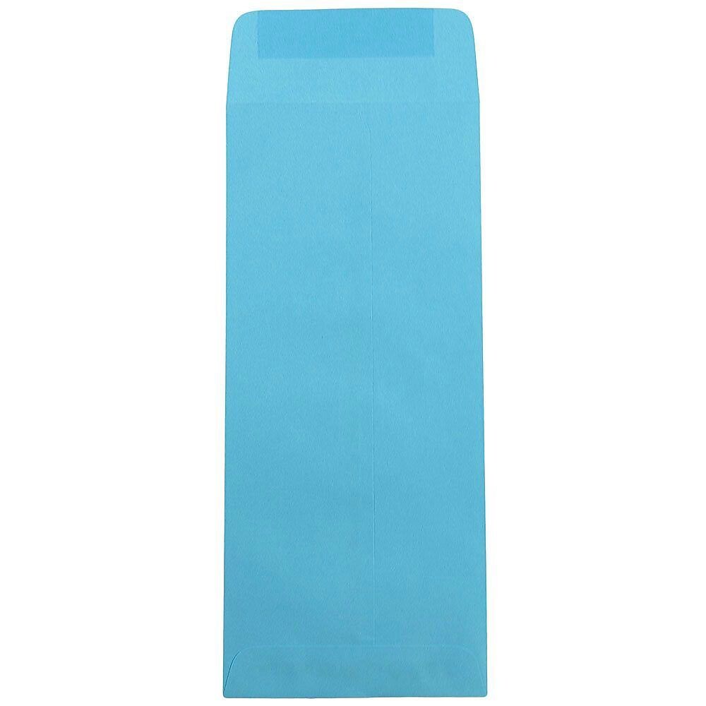 JAM Paper #12 Policy Business Colored Envelopes, 4.75 x 11, Blue Recycled, Bulk 1000/Carton (3156401B)