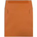 JAM Paper 8.5 x 8.5 Square Invitation Envelopes, Dark Orange, 25/Pack (3157503)