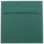 JAM Paper 8.5 x 8.5 Square Invitation Envelopes, Teal, 25/Pack (3157507)