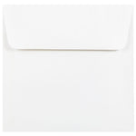 JAM Paper 6 x 6 Square Foil Lined Invitation Envelopes, White with Gold Foil, 25/Pack (3244689)