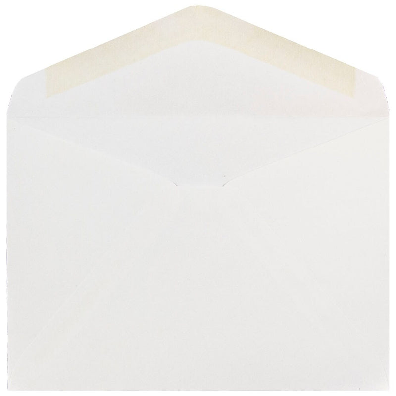 JAM Paper V-Flap A7 Invitation Envelope, 5 1/4" x 7 1/4", White, 1000/Carton (04023210B)