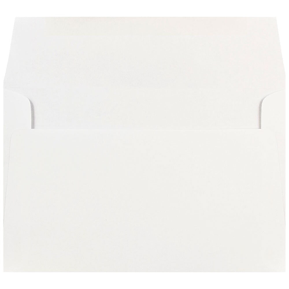 JAM Paper A9 Invitation Envelope, 5 3/4" x 8 3/4", White, 1000/Carton (04023213B)