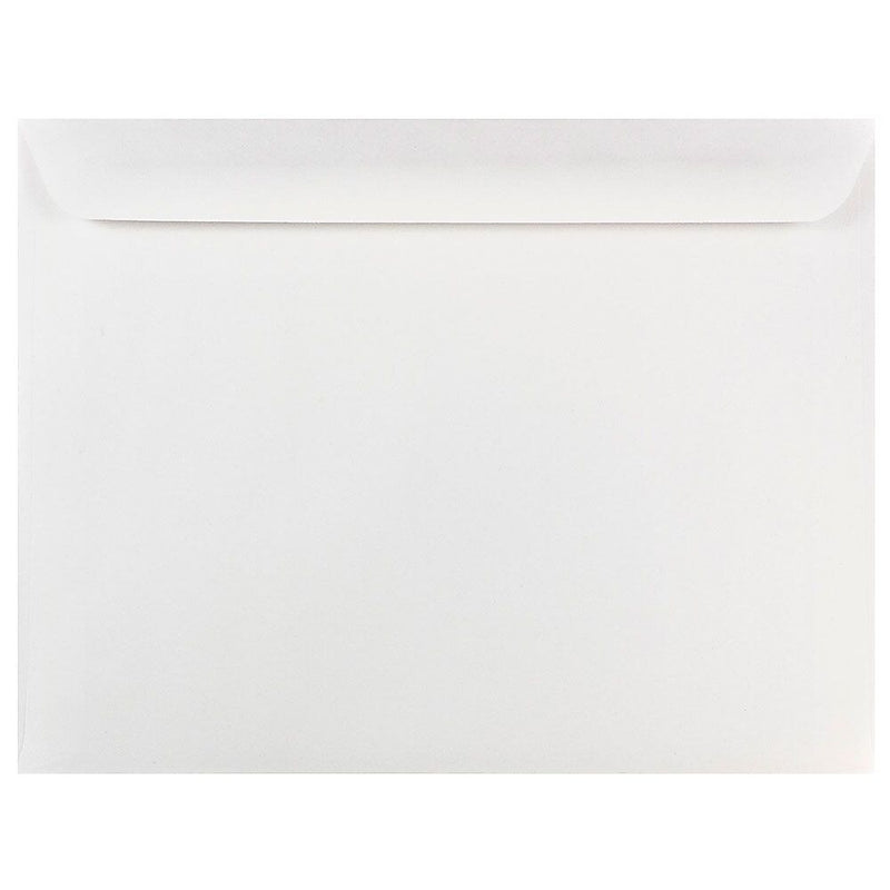 JAM Paper #13 Booklet Envelope, 10" x 13", White, 1000/Carton (04023222B)