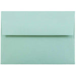 JAM Paper 4Bar A1 Invitation Envelopes, 3.625 x 5.125, Aqua Blue, Bulk 1000/Carton (5157439B)
