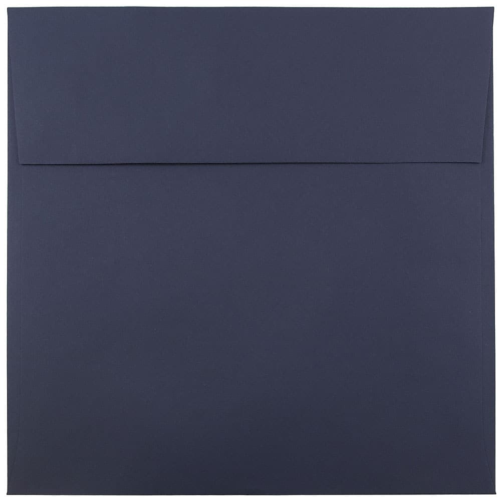 JAM Paper 6 x 6 Square Invitation Envelopes, Navy Blue, Bulk 1000/Carton (06394884B)
