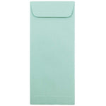 JAM Paper #10 Policy Business Envelopes, 4 1/8" x 9 1/2", Aqua Blue, 25/Pack (21520986)