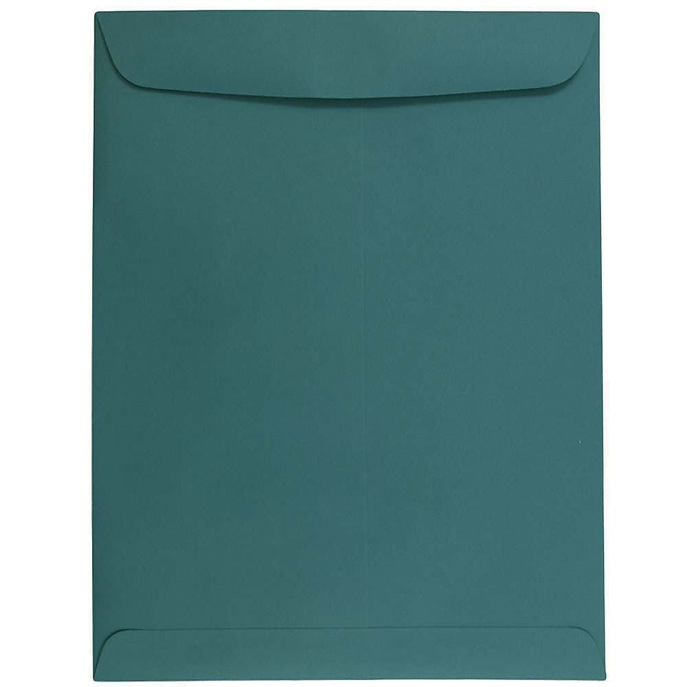 JAM Paper 10 x 13 Open End Catalog Envelopes, Teal, 25/Pack (31287545)
