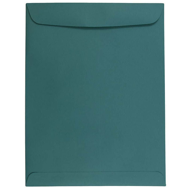 JAM Paper 10 x 13 Open End Catalog Envelopes, Teal, 25/Pack (31287545)