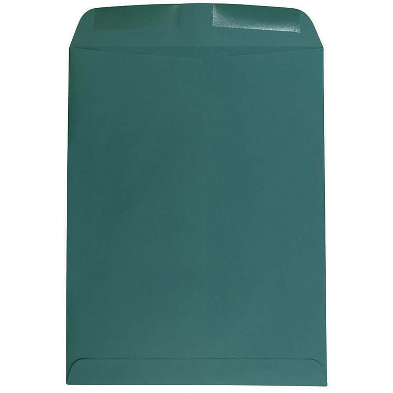 JAM Paper 10 x 13 Open End Catalog Envelopes, Teal, 25/Pack (31287545)