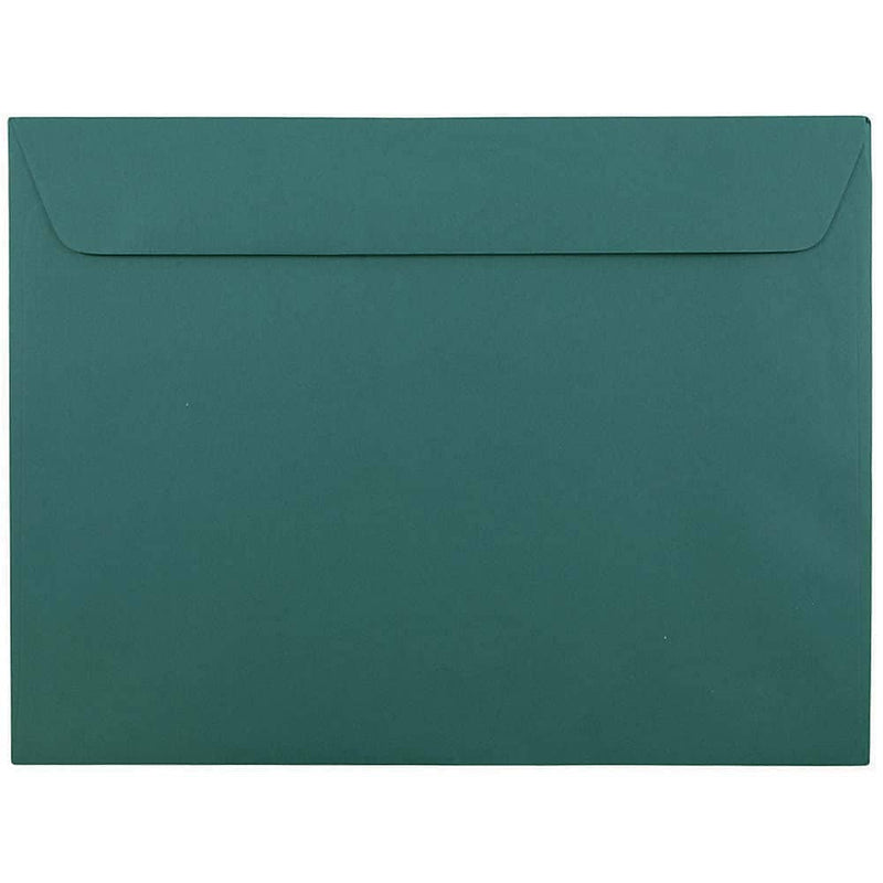 JAM Paper 9 x 12 Booklet Envelopes, Teal, 25/Pack (272316030)