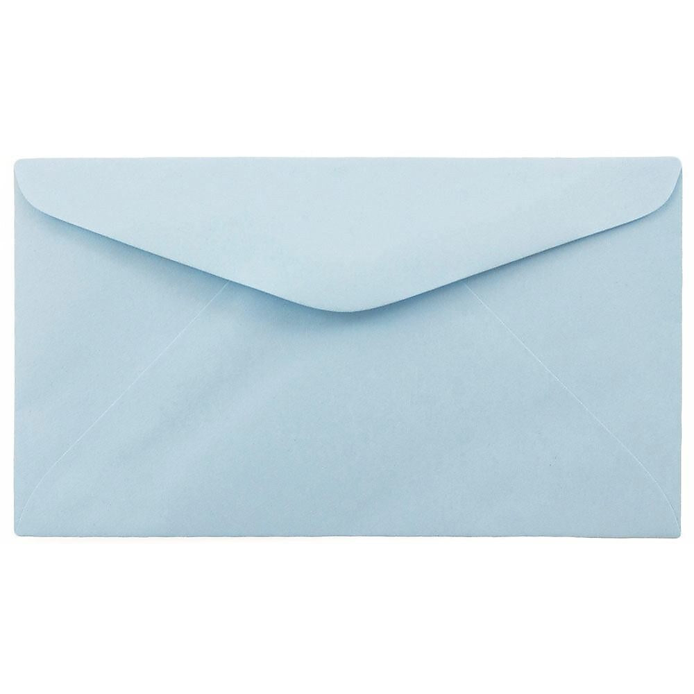 JAM Paper #6 3/4 Invitation Envelope, 3 5/8" x 6 1/2", Light Blue, 1000/Carton (557612641)