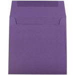 JAM Paper 6 x 6 Square Invitation Envelopes, Dark Purple, Bulk 1000/Carton (563912522B)