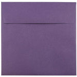 JAM Paper 8.5 x 8.5 Square Invitation Envelopes, Dark Purple, Bulk 1000/Carton (563912527B)