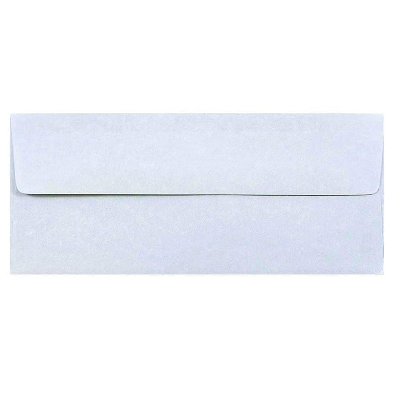 JAM Paper #10 Business Envelope, 4 1/8" x 9 1/2", Blue, 25/Pack (900908732)