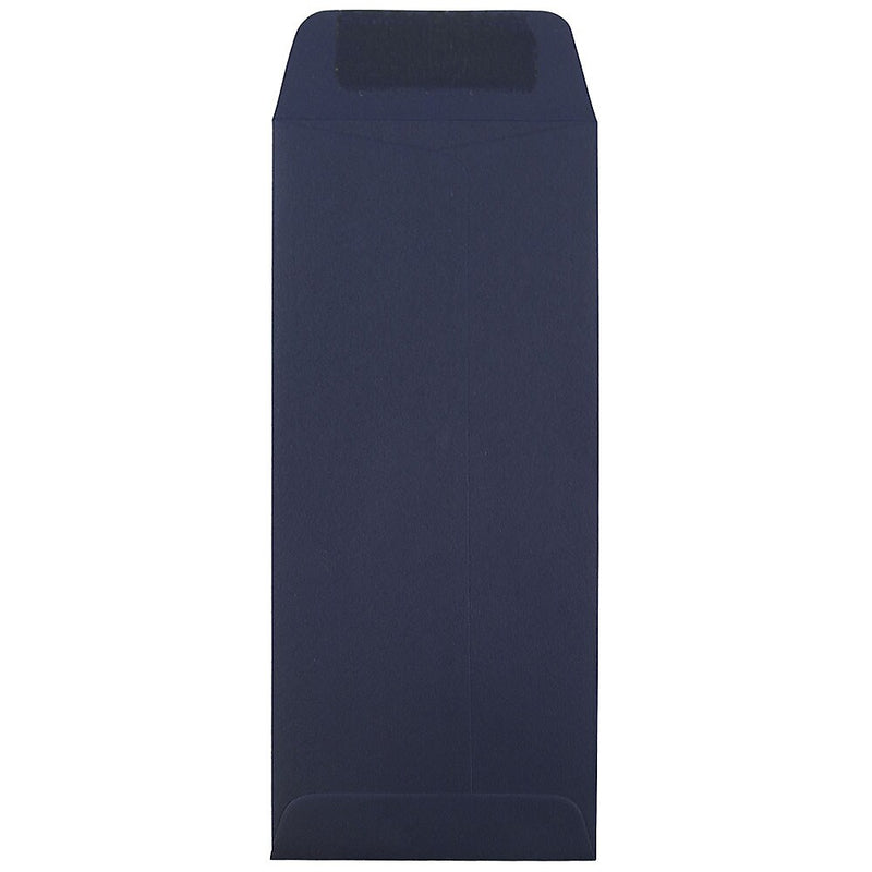 JAM Paper #10 Policy Business Envelopes, 4 1/8" x 9 1/2", Navy Blue, 25/Pack (LEBA317)