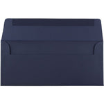 JAM Paper #10 Business Envelopes, 4.125 x 9.5, Navy Blue, Bulk 1000/Carton (LEBA367B)