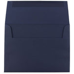 JAM Paper A6 Invitation Envelopes, 4.75 x 6.5, Navy Blue, 25/Pack (LEBA667)