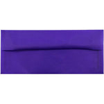 JAM Paper #10 Business Translucent Vellum Envelopes, 4.125 x 9.5, Primary Blue, 25/Pack (PACV357)