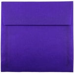 JAM Paper 5.5 x 5.5 Square Translucent Vellum Invitation Envelopes, Primary Blue, 25/Pack (PACV507)