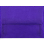 JAM Paper A2 Translucent Vellum Invitation Envelopes, 4.375 x 5.75, Primary Blue, 25/Pack (PACV607)