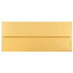 JAM Paper #10 Metallic Business Envelopes, 4.125 x 9.5, Stardream Gold, 25/Pack (SD5360 07)