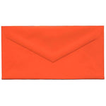 JAM Paper Monarch Colored Envelopes, 3.875 x 7.5, Orange Recycled, Bulk 1000/Carton (34097575B)