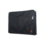 Token Woodlawn Canvas Portfolio Case with Zipper Closure, Black (TK-155-WX BLK)