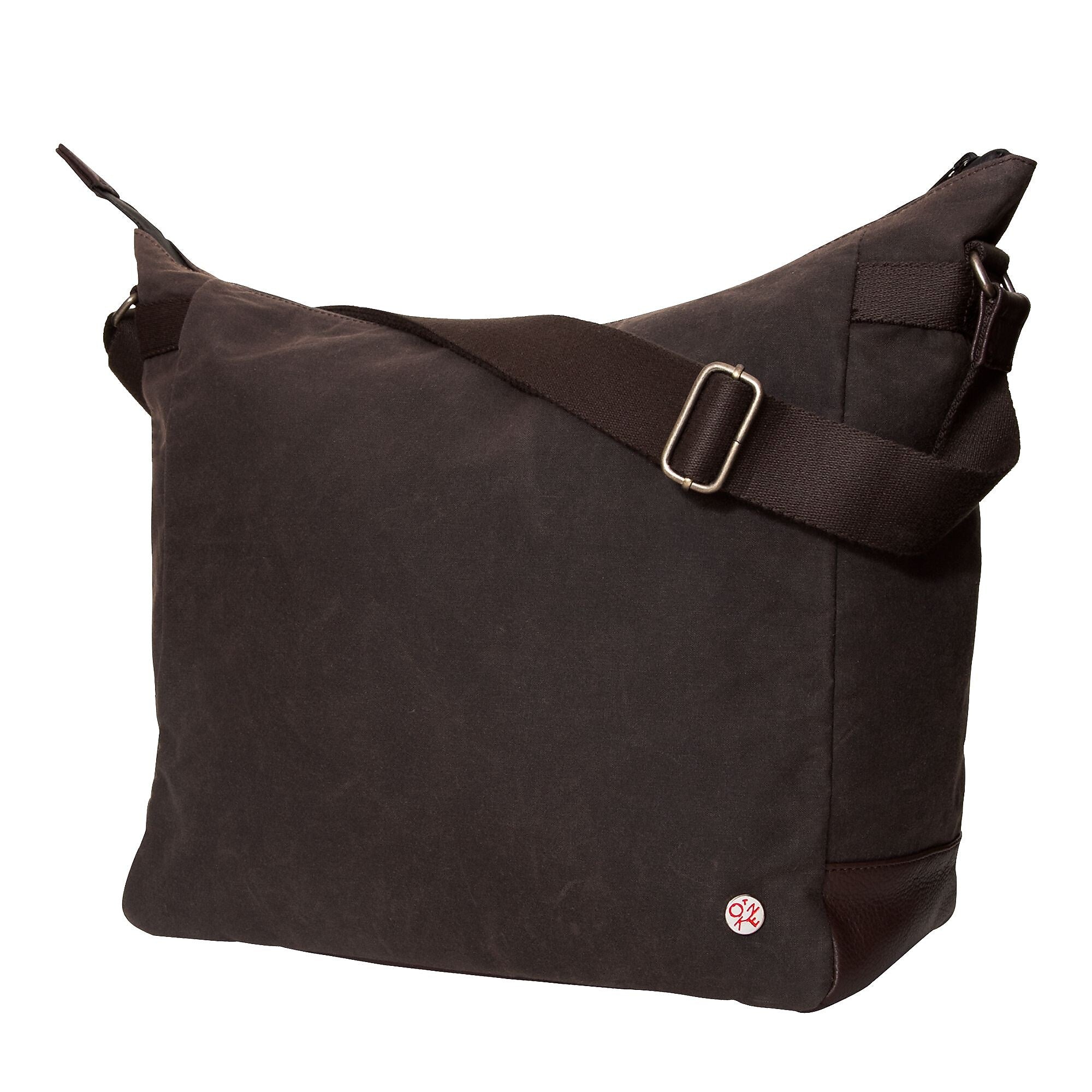 Token Riverside Shoulder Bag, Dark Brown (TK-400-WX DBR)